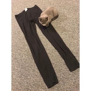 Standard Black Cotton Leggings